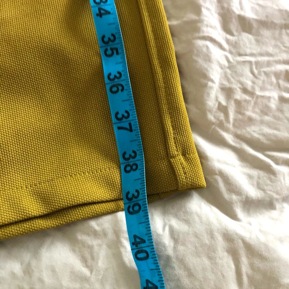 NWT Elegant Mustard Wide-Leg Pants - Picture 8 of 9